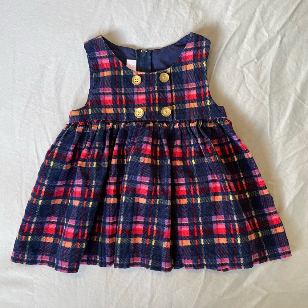 Bonnie Baby light corduroy Dress 6/9 Months